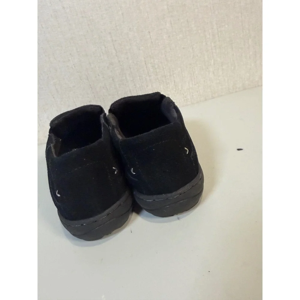 Dr. Scholls Women's Black Suede Leather Slip On Comfort‎ Loafers Size  8 Shoes